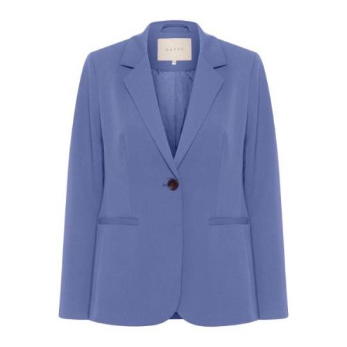 Blå Indigo Blazer Jakke