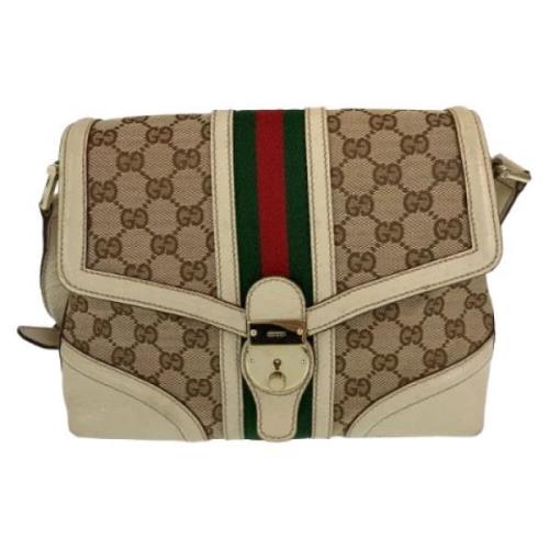 Pre-owned Canvas gucci-bags