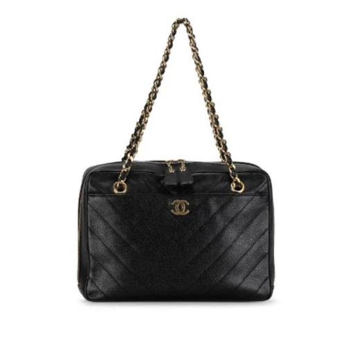 Pre-owned Leather chanel-bags