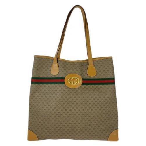 Pre-owned Canvas gucci-bags