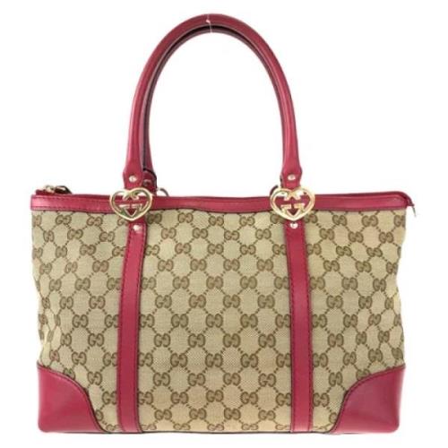 Pre-owned Canvas gucci-bags