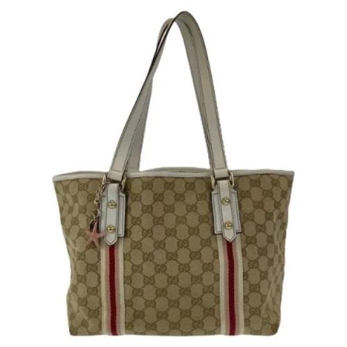 Pre-owned Canvas gucci-bags