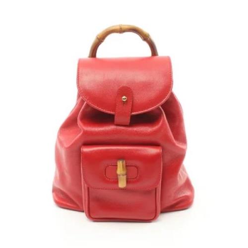 Pre-owned Leather backpacks