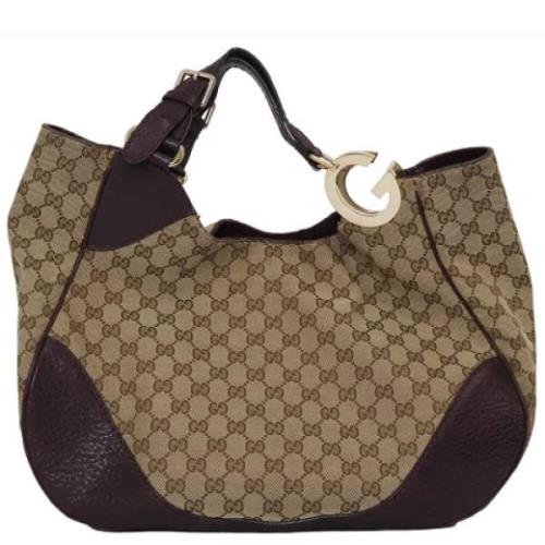 Pre-owned Canvas gucci-bags