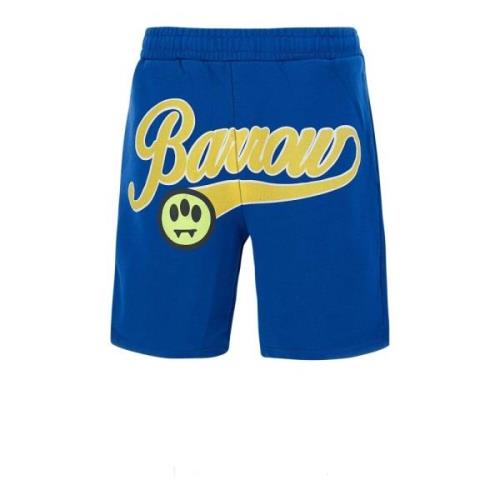 Koboltblå Bermuda bomullsshorts