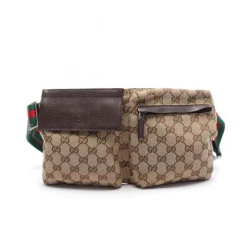 Pre-owned Canvas gucci-bags