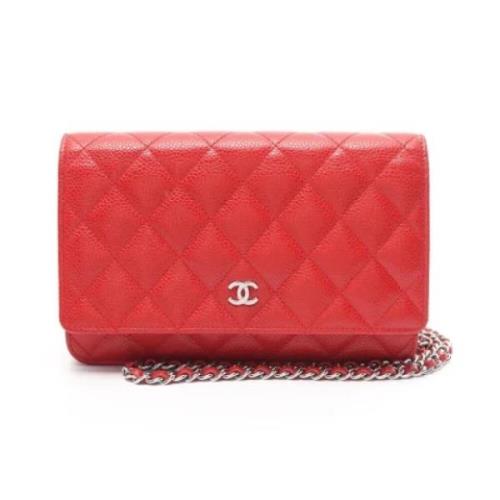 Pre-owned Leather chanel-bags