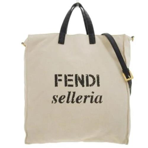 Pre-owned Canvas fendi-bags