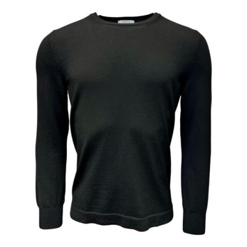 Svart Merino Athleisure Genser