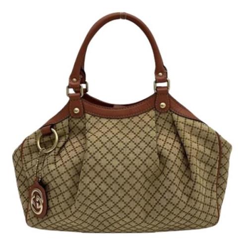 Pre-owned Canvas gucci-bags