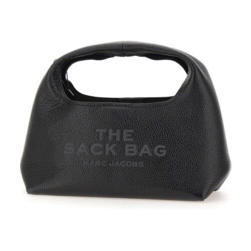 Svart Mini Sack Bag Håndveske