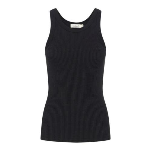 Svart Tank Top Slsimone