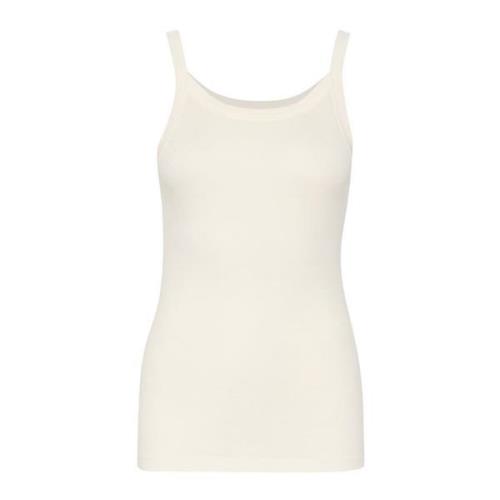 Rollneck Tank Top Whisper White