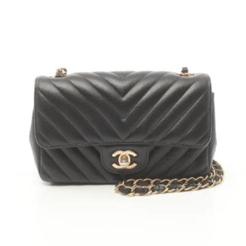 Pre-owned Leather chanel-bags