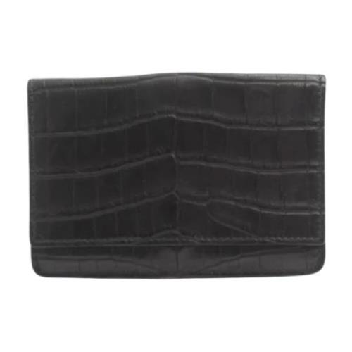 Pre-owned Leather wallets