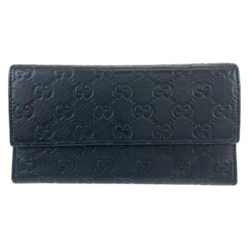 Pre-owned Leather wallets