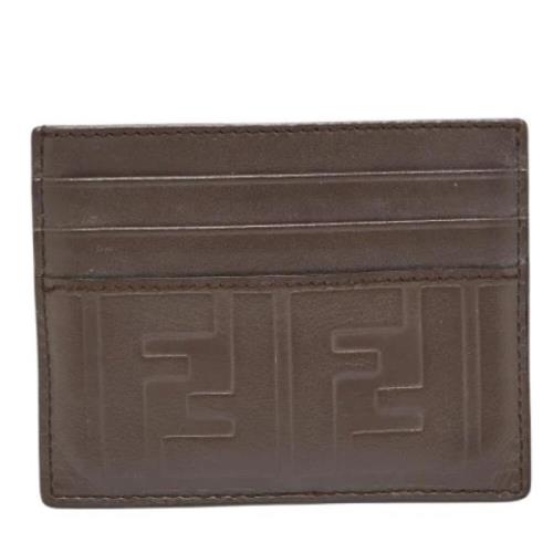 Pre-owned Leather wallets