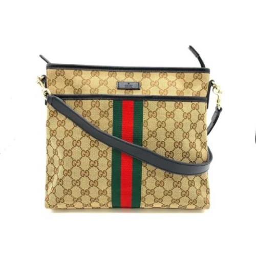 Pre-owned Canvas gucci-bags