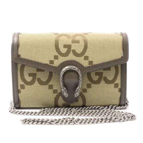 Pre-owned Canvas gucci-bags