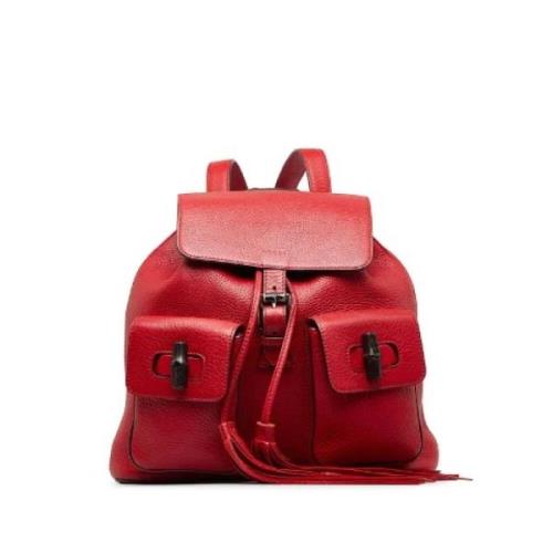 Pre-owned Leather backpacks