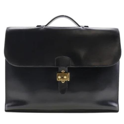 Pre-owned Leather briefcases