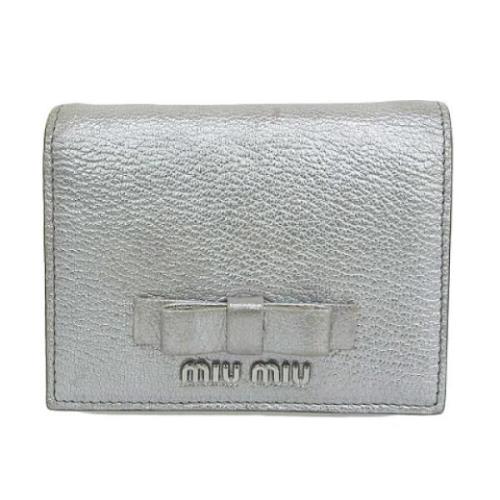 Pre-owned Leather wallets