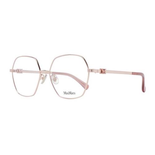 Rose Gold Metall Optiske Briller