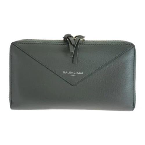 Pre-owned Leather wallets