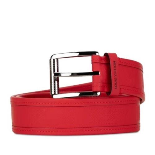 Pre-owned Leather belts