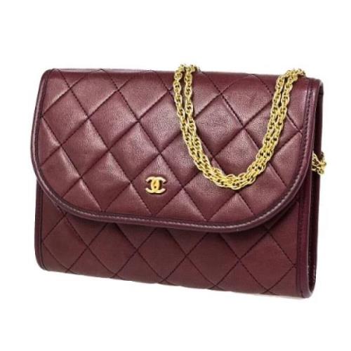 Pre-owned Leather chanel-bags