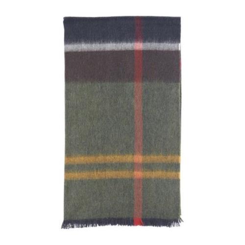 Klassisk Tartan Lammeull Skjerf