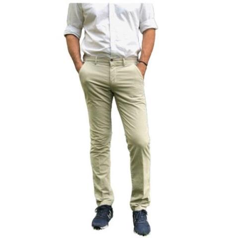 Slim Fit Fløyel Bomull Chino Bukser