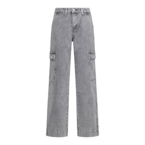 Grå Denim Jeans