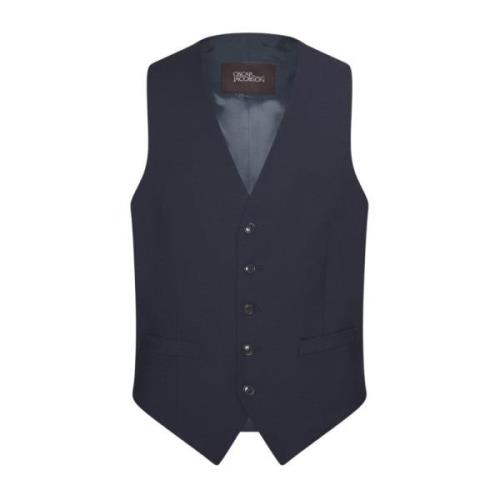 Blue Oscar Jacobson Carlo Waistcoat Dresser