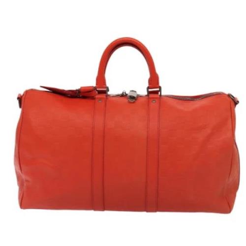 Pre-owned Leather travel-bags