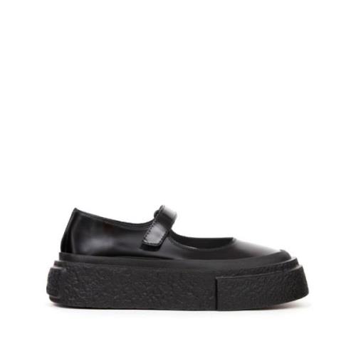 Svart Tall Motiv Sneakers