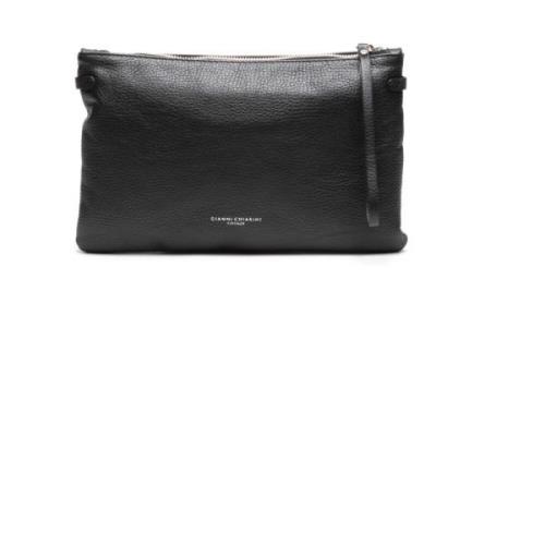 Svart Hermy Clutch Veske