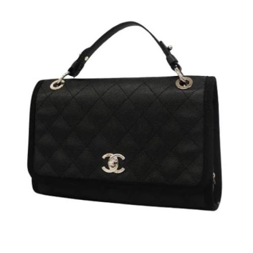 Pre-owned Leather chanel-bags