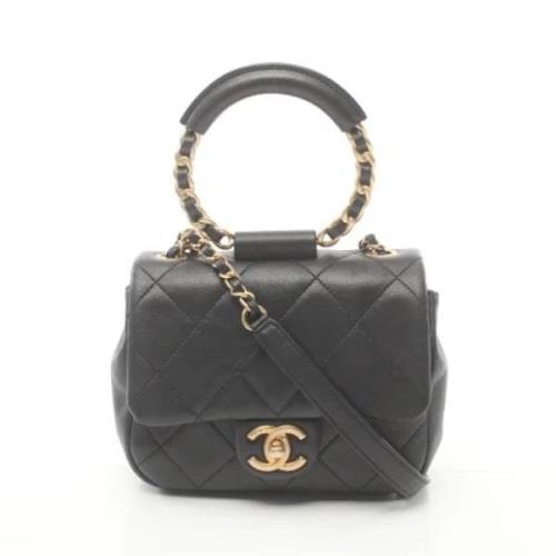 Pre-owned Leather chanel-bags