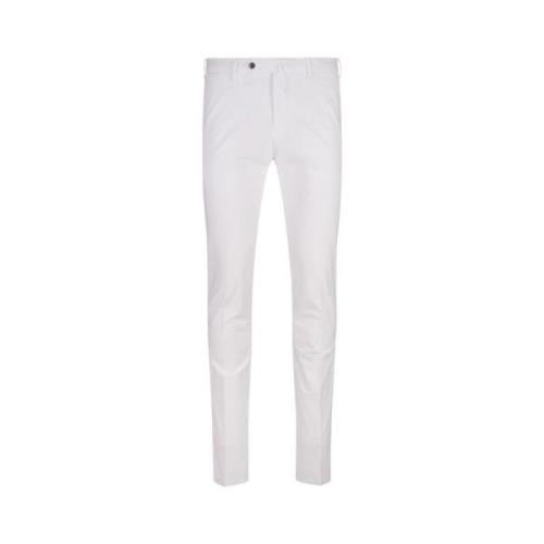 Hvite Slim Fit Bukser