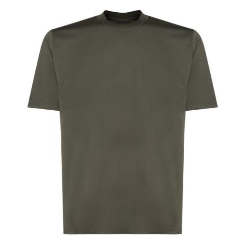 Army Green Rund Hals T-skjorte