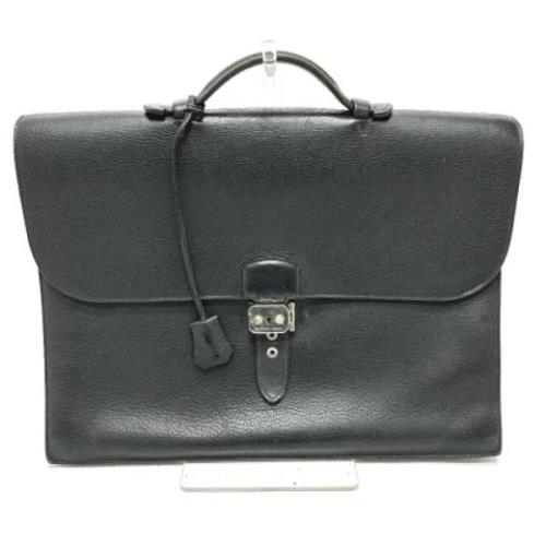 Pre-owned Leather briefcases