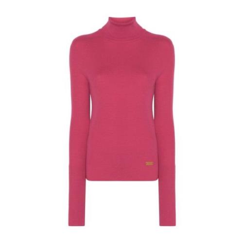 Fuchsia Jersey Sweater