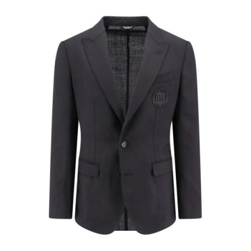 Ull Blazer med Peak Revers