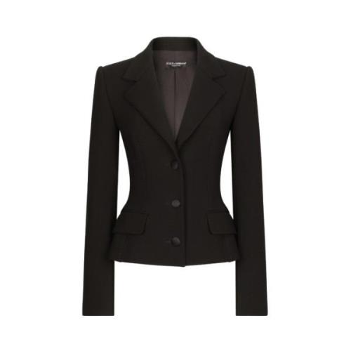 Klassisk Ullblanding Blazer