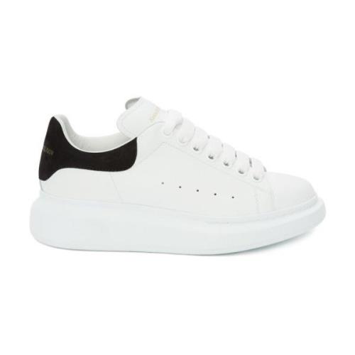 Hvite Oversize Lav-Top Sneakers