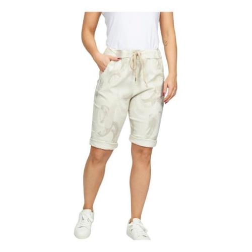 Sand Shorts Knickers med Elastisk Midje