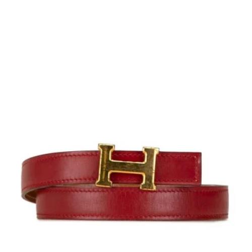 Pre-owned Leather belts