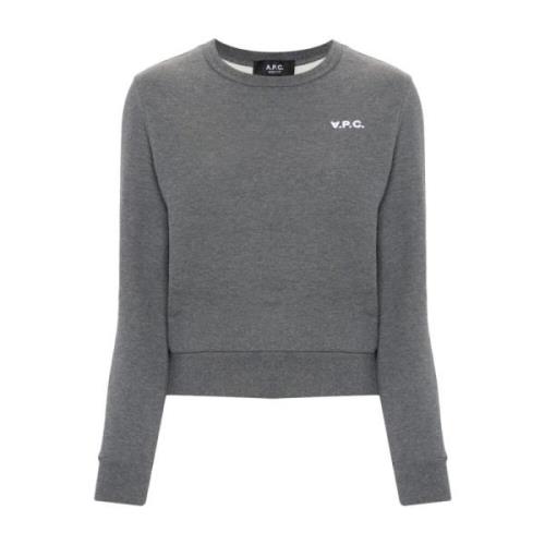 Grå Crew Neck Sweater