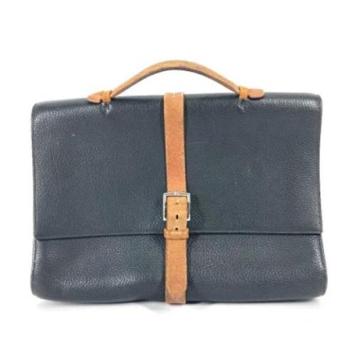 Pre-owned Leather briefcases